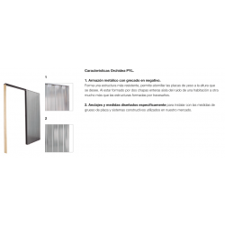 Orchidea Placa Yeso Laminado