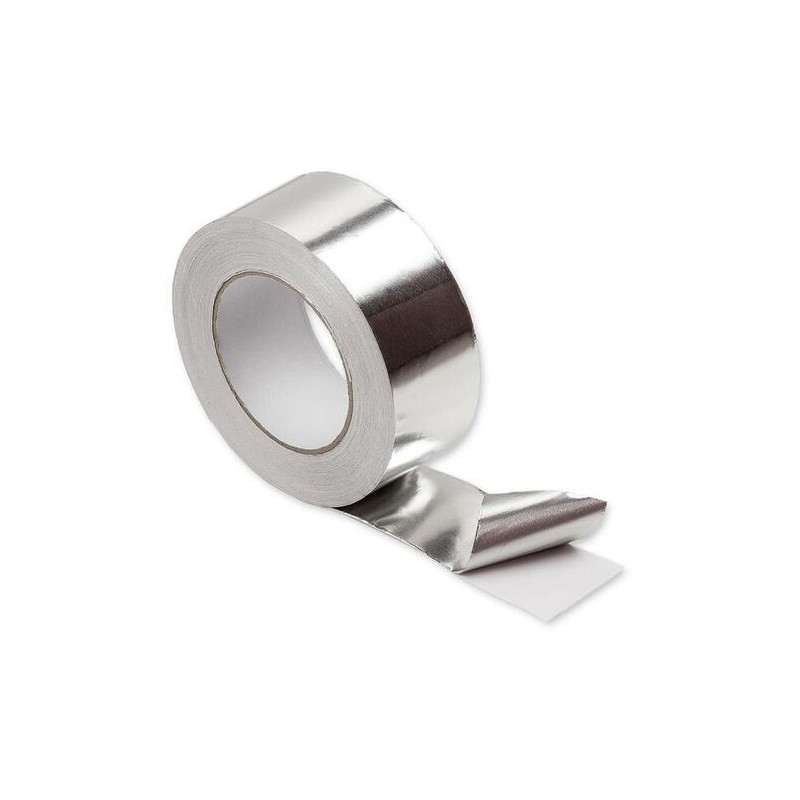 Rollo de cinta adhesiva de aluminio para sellado de conductos y perfiles LED