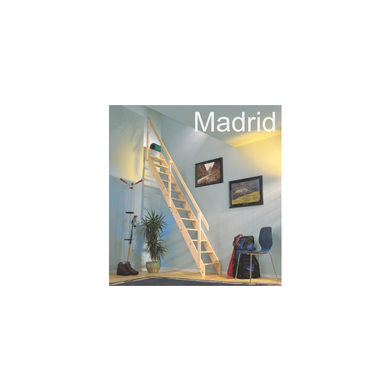 Escalera recta Madrid